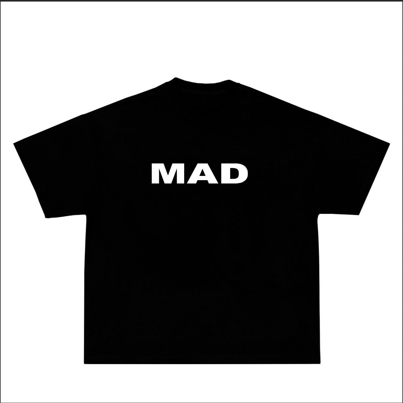 Short sleeve 'MAD' T-shirt